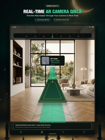 Qibla Direction - اتجاه الكعبة iPad screenshot