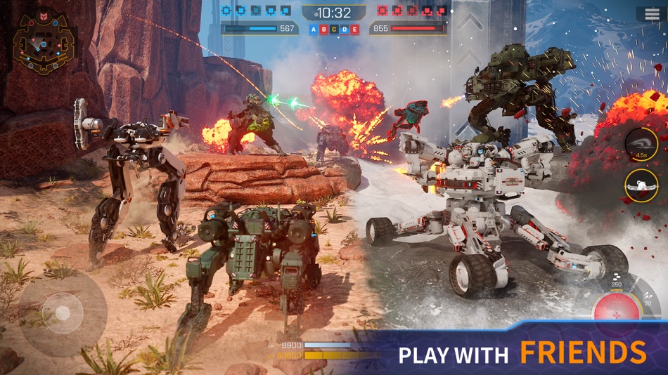 #4. Armor Attack: Robot & Mecha (iOS) Podle: KEK ENTERTAINMENT LTD