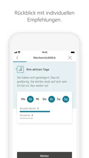 Screenshot von TK-Coach auf dem iPhone 3