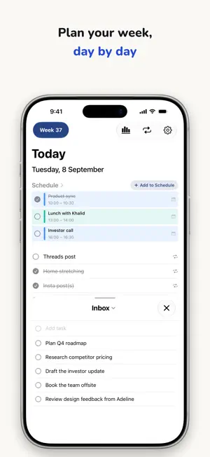 Weekr: Weekly & Daily Planner screenshot 2