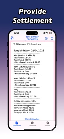 SplitBillHero Screenshot 2 of 4
