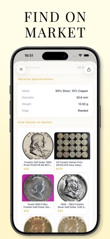 Coin Identifier & Collection Screenshot 3 of 4