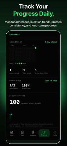 Peptide Tracker: Dose & Log Screenshot 4 of 5