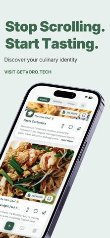 Voro - Your Culinary Identity screenshot
