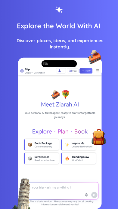 Ziarah.ai: Plan & Book Trips screenshot