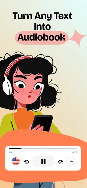 Reeda - Read Any Text Out Loud screenshot 1