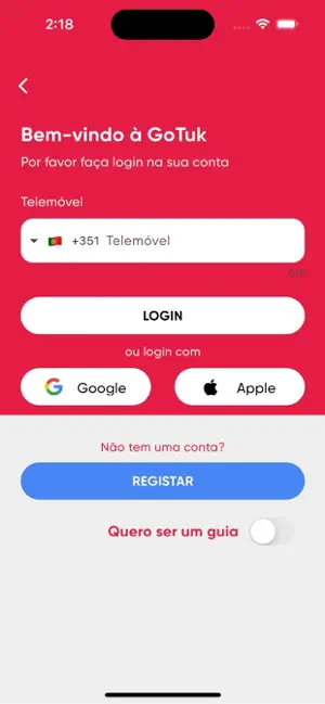 GoTuk screenshot 2