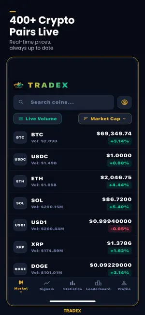 TradeX Simulation screenshot 1