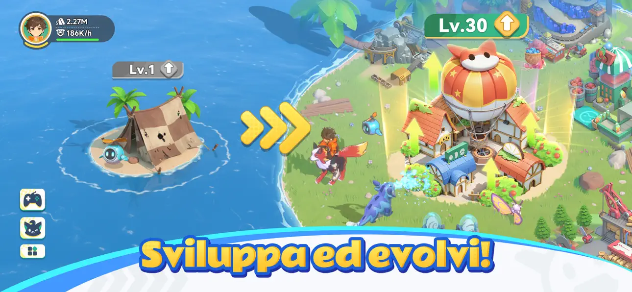 Catch & Build: Lands of Pals iOS Mod IPA screenshot 4 - iOS game interface