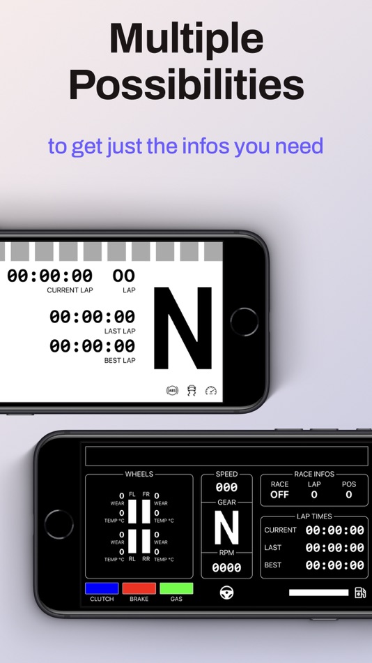 #4. Race Dashboards Simracing (iOS) 由: Quentin Rathonie