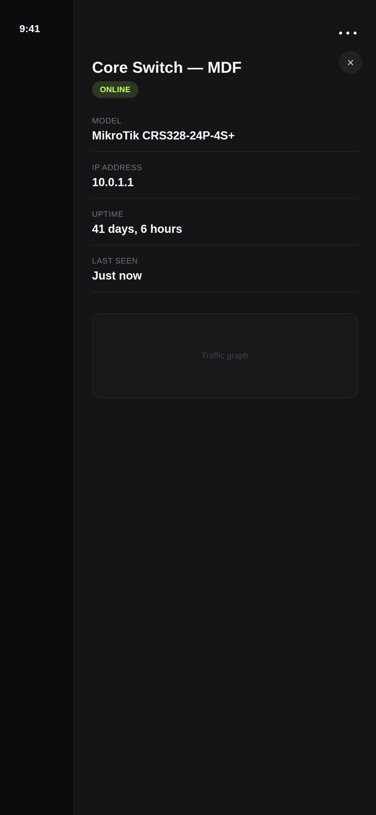 Screenshot 1 of NOVA Monitoring