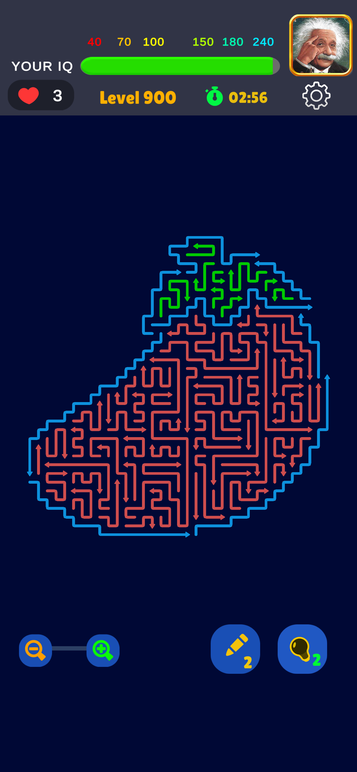 Arrows Puzzle: IQ Trainer screenshot 4