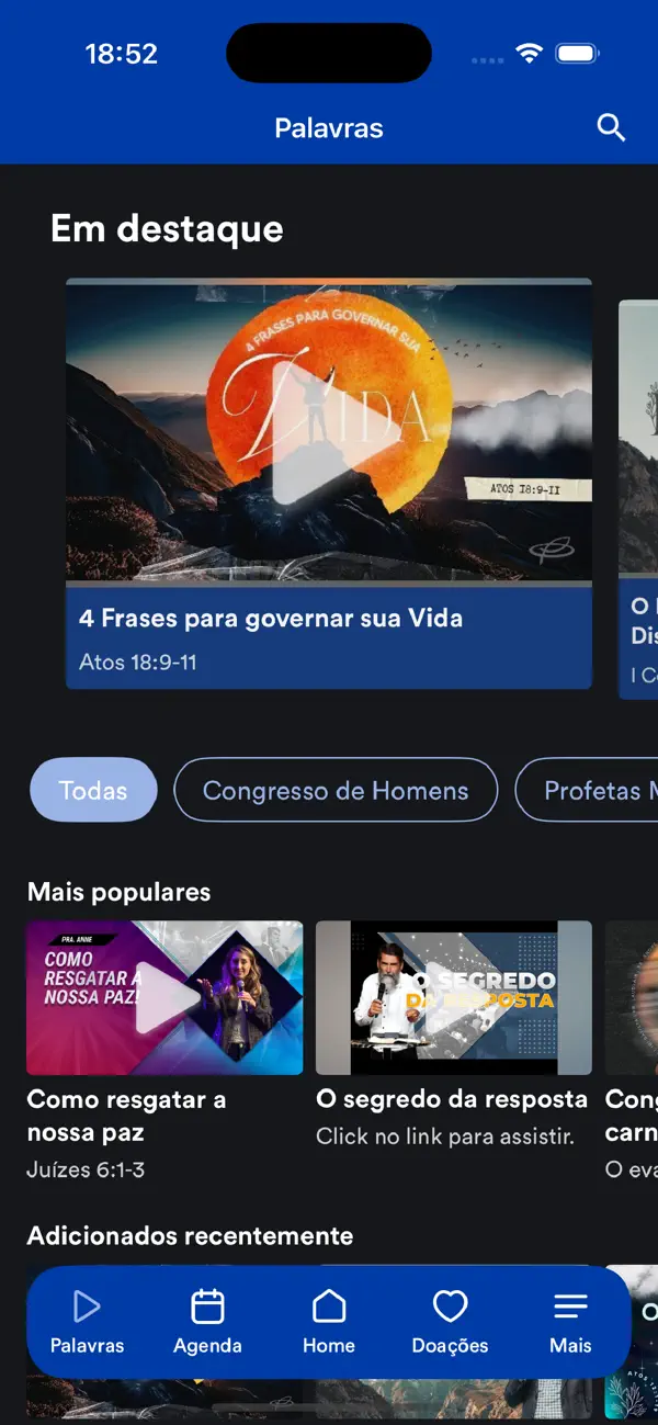 Screenshot #2 pour Núcleo da Fé