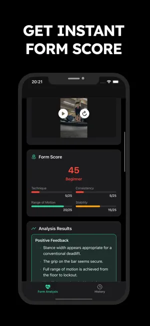 Form Fix: AI Form Check Coach screenshot 3