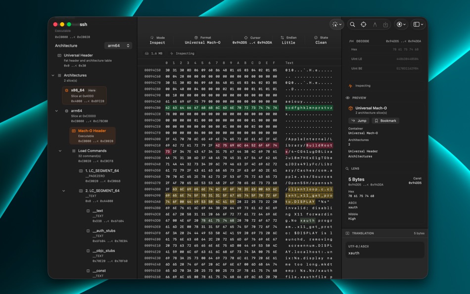 #1. Hexgeist (macOS) Által: James Sodini