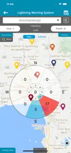 TMD Lightning warning system screenshot #3 for iPhone