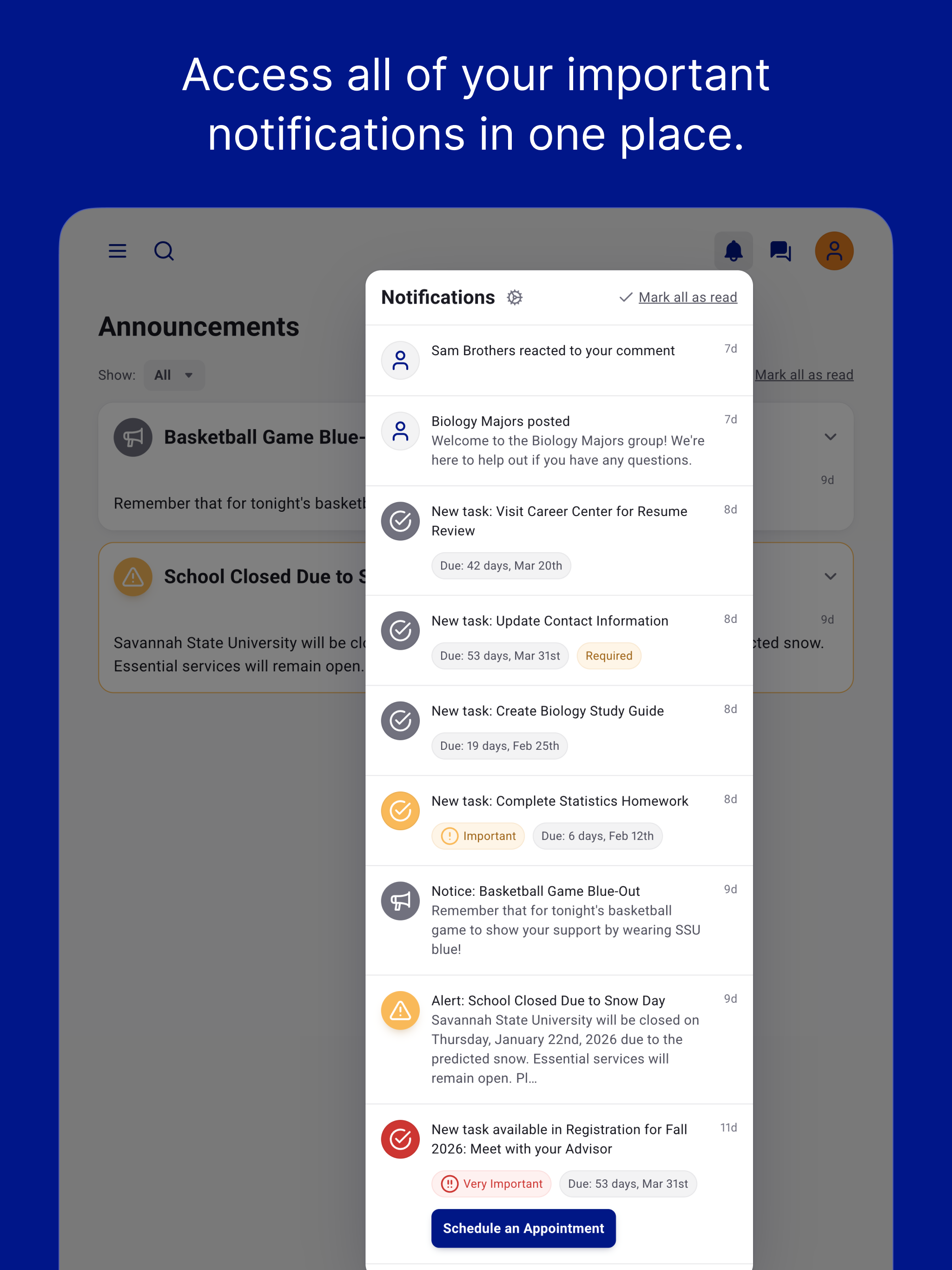 MySSU screenshot 8