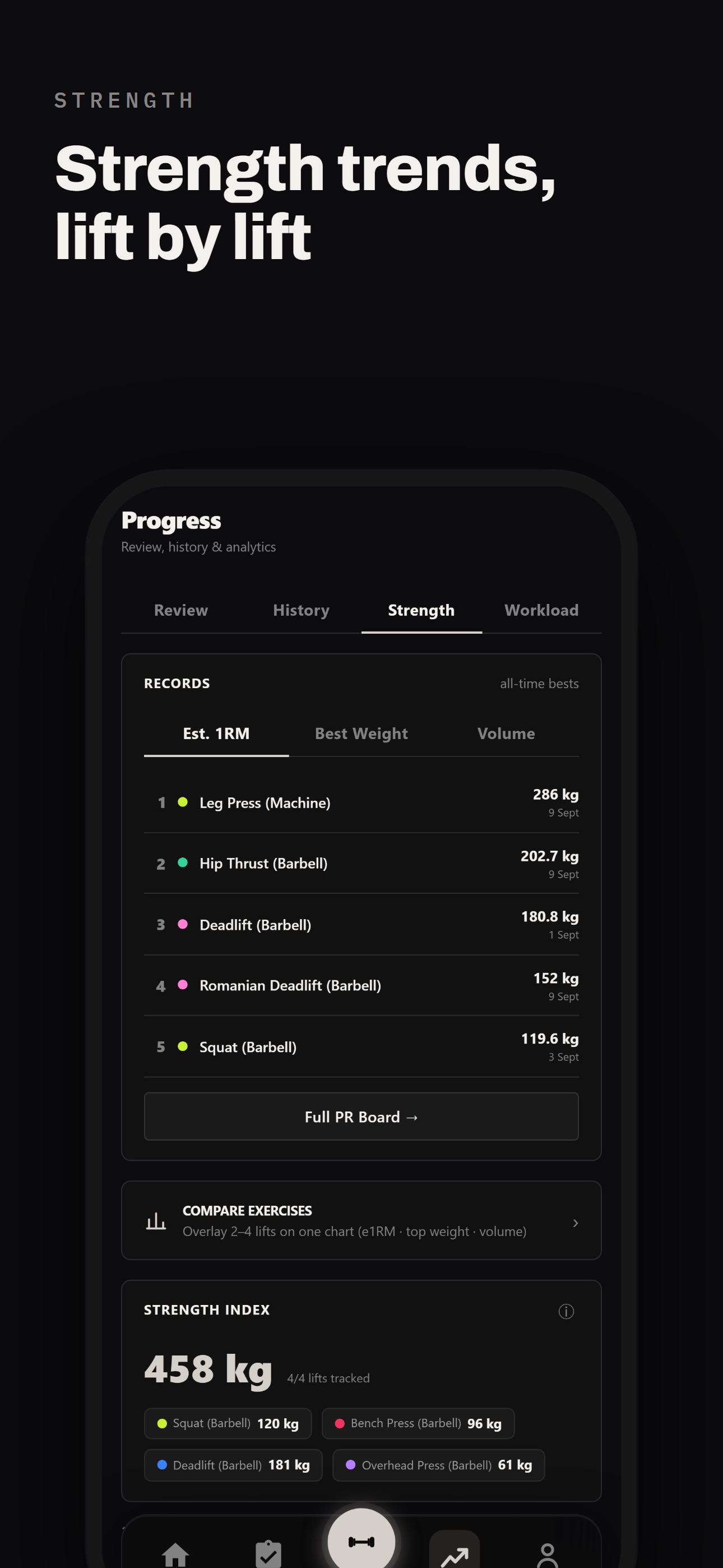 Screenshot 9 of Durata: Gym Workout Tracker