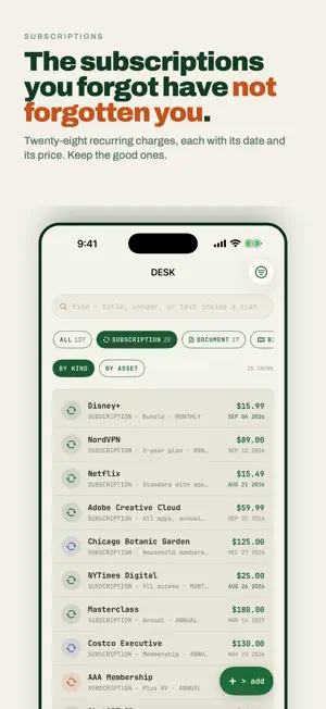 Subscription Bills : PAPERWORK screenshot 4