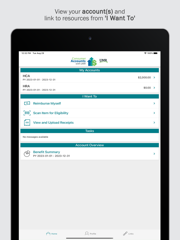 Consumer Accounts with UMR