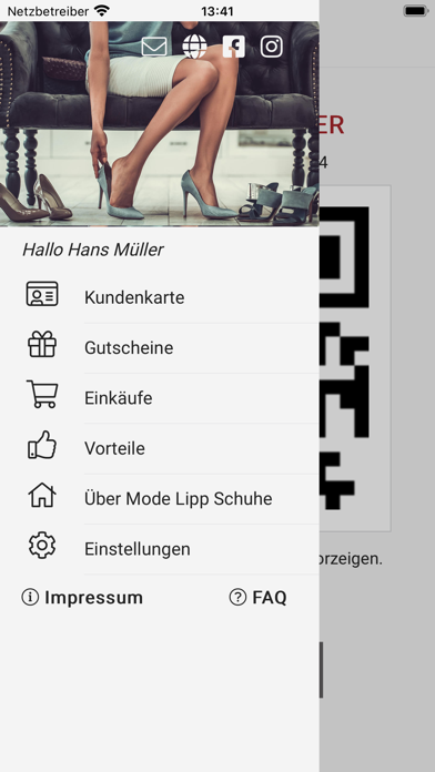 Mode Lipp Schuhe Screenshot