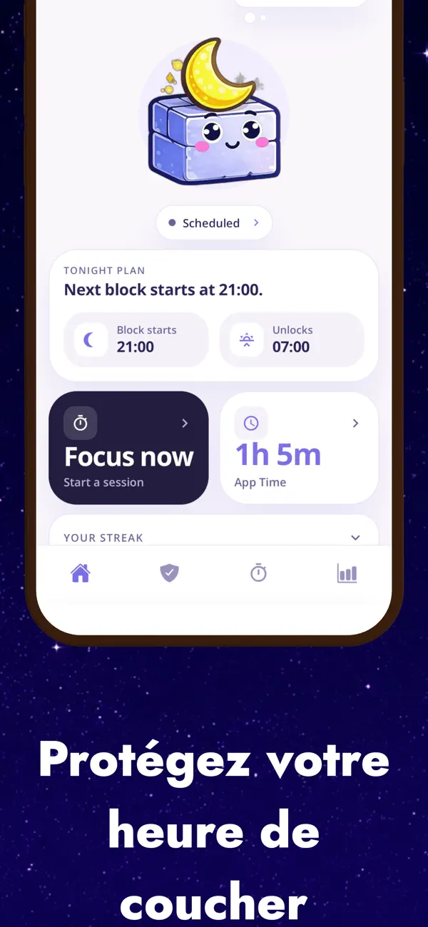 Screenshot #2 pour Bloky: Bloquer apps et sommeil