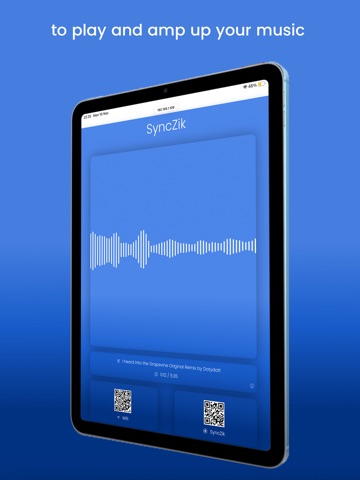 SyncZik iPad screenshot