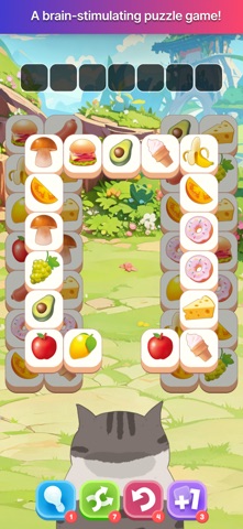 Triple Tile : Fat Cats Home iPhone screenshot