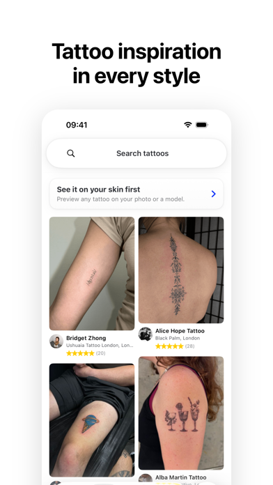 Screenshot #3 pour Tattoodo: Book Tattoo Artists