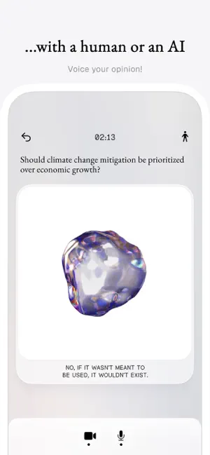 Gabble: Gamifying Argument iPhone screenshot 2