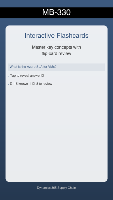 Screenshot #3 pour MB-330 D365 Supply Chain Prep