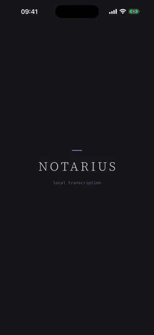Notarius: Transcribe Offline screenshot 4