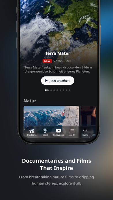 ServusTV On iPhone screenshot 2 - Entertainment app