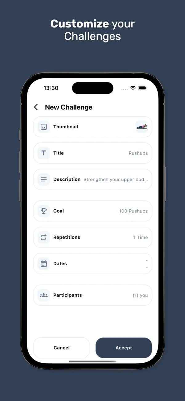Screenshot #2 pour Challenge: Your Best Version