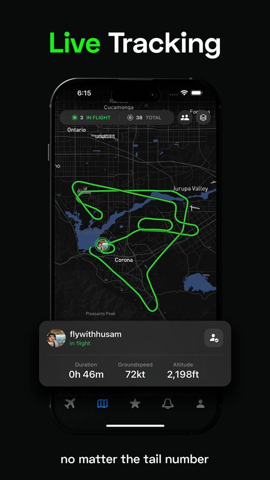 #2. Hangar - Social Flight Tracker (iOS) 由: Fly Hangar, LLC