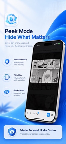 Privacy Screen Browser iPhone screenshot