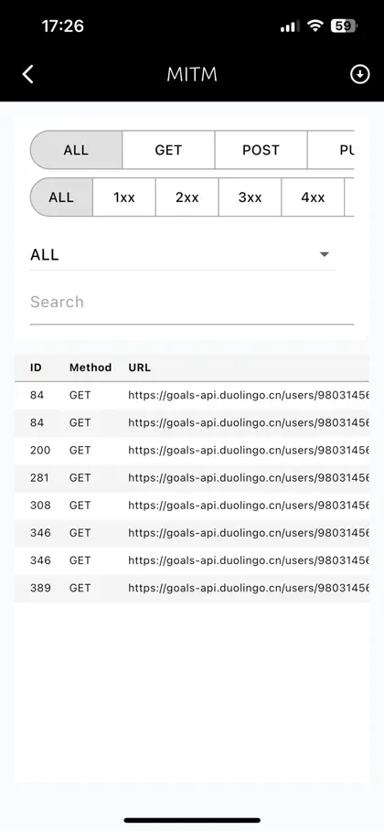 Screenshot 4 di 6 di Nan - Packet Capture