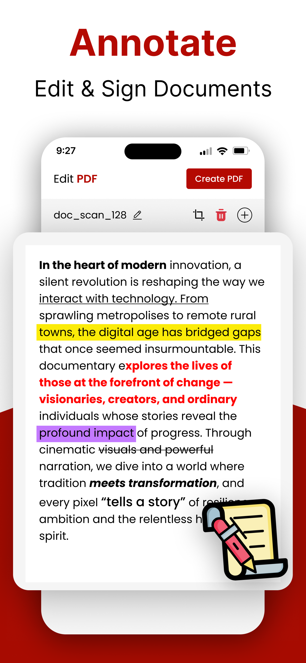 PDF Editor: Fill, Edit, Sign