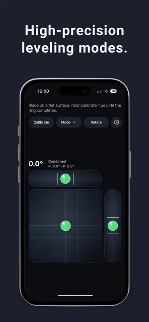 Precise Bubble Level screenshot 2