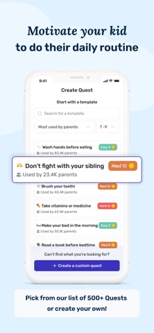 Joon: Kids ADHD Chore Tracker iPhone screenshot
