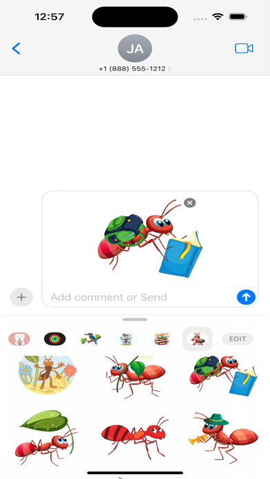 Amazing Ant Stickers Screenshot