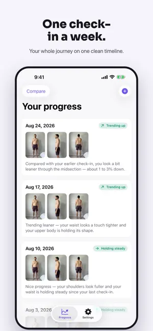 MeThen: Progress Photo Tracker screenshot 2