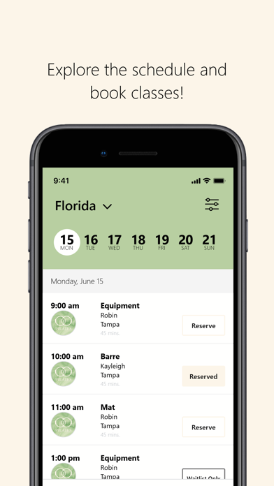 DI Pilates App iPhone screenshot 3 - Health & Fitness app