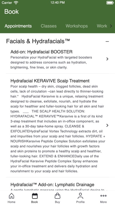 Screenshot #2 pour Island Retreat Spa and Salon