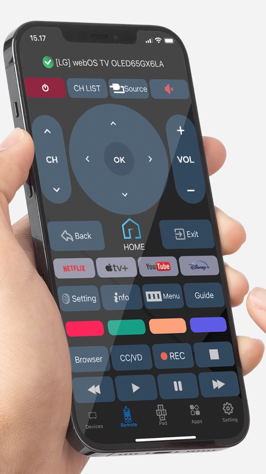 #1. Smart TV Remote Universal (iOS) 由: Jenni Parkkonen