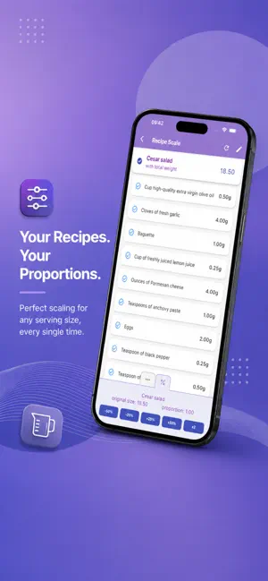 Scaled Recipe screenshot 3
