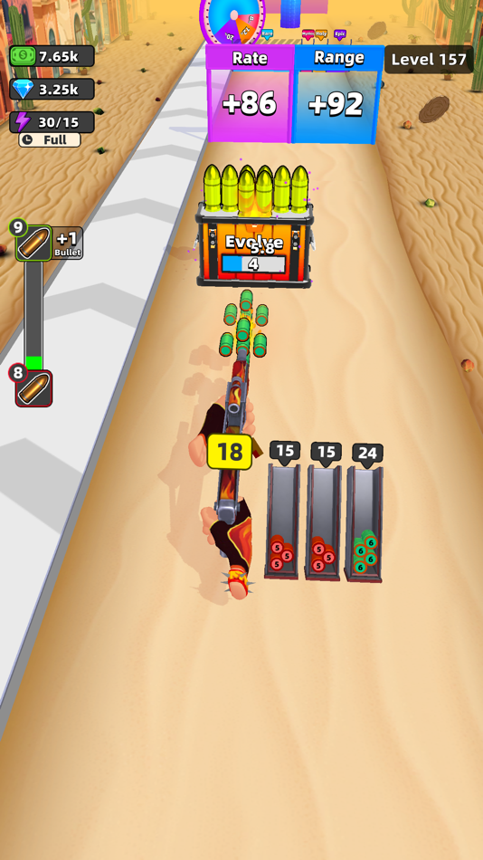 #2. Rapid Reload (iOS) Por: Rollic Games