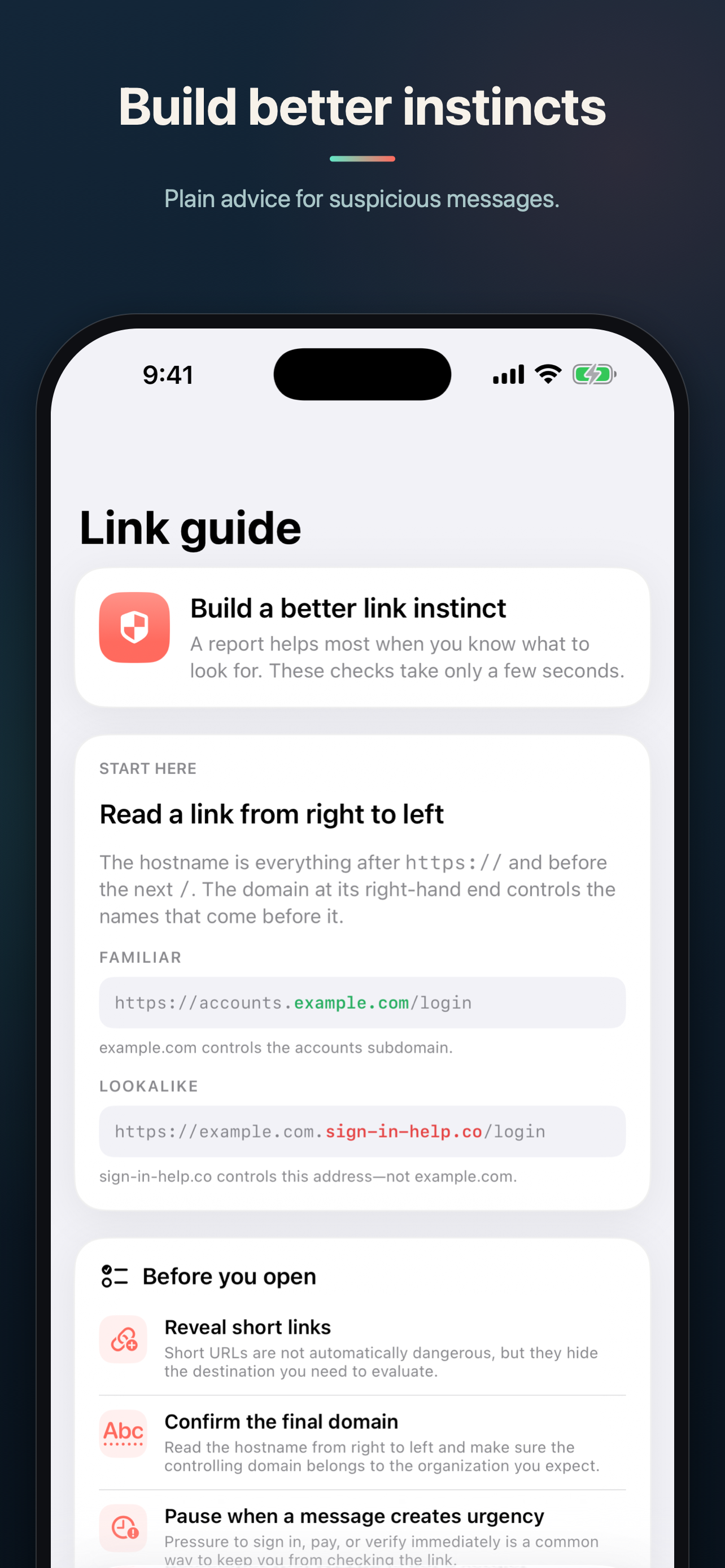 BeforeTap: Link Checker screenshot 7