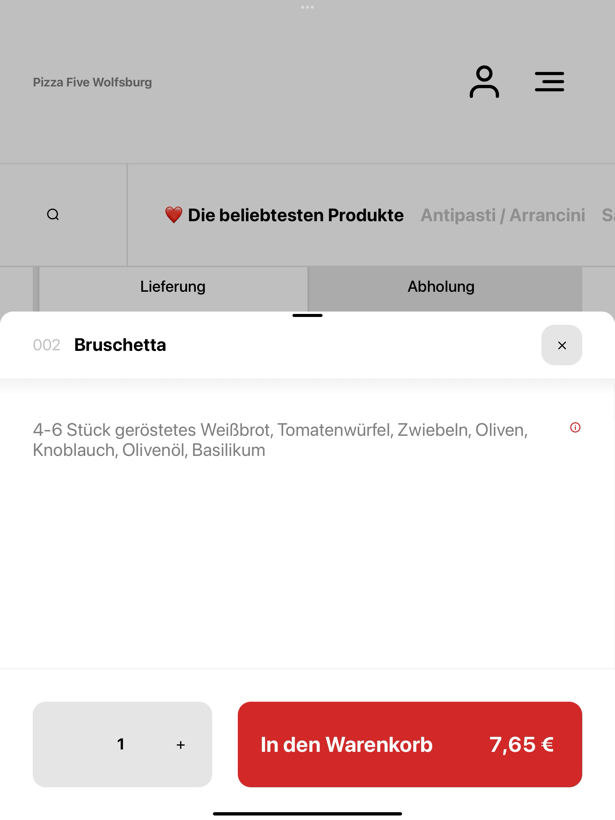 Pizza Five Wolfsburg screenshot 8