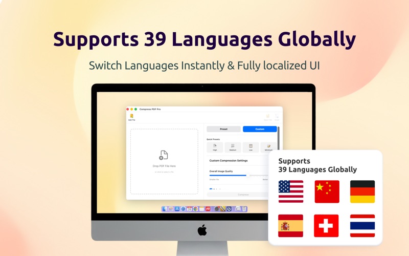 Screenshot #1 pour Compress PDF Pro Edition